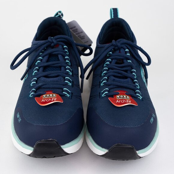 NWT Skechers Composite Safety Toe Slip Resistant Arch Fit Sneaker Size 6 - Picture 3 of 16